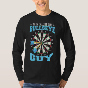 Camiseta Bullseye Guy Darts Dartboard Dart Player