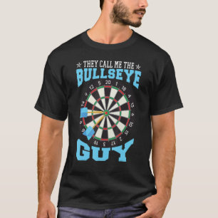 Camiseta Bullseye Guy Darts Dartboard Dart Player