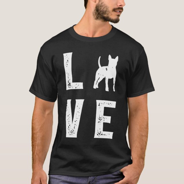 Camiseta Bullterrier Love (Anverso)