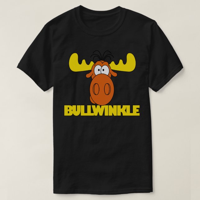 Camiseta Bullwinkle divertido (Diseño del anverso)