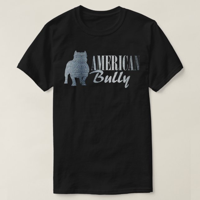 Camiseta Bully americano 5 (Diseño del anverso)
