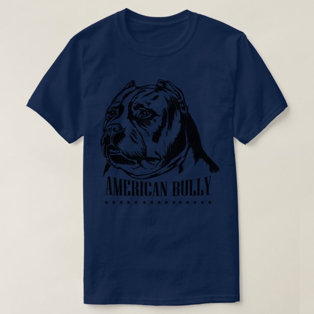 Camiseta Bully americano 6 (Diseño del anverso)