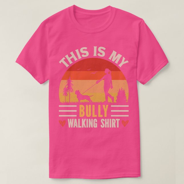 Camiseta Bully Walking 1 (Diseño del anverso)