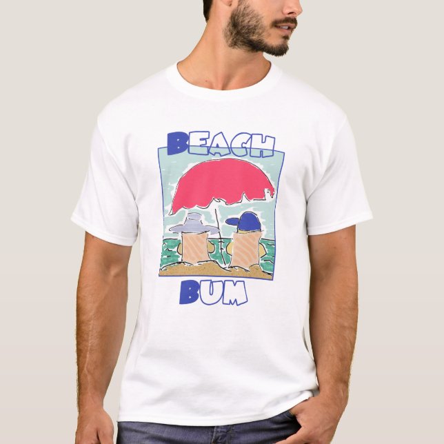 Camiseta Bum de playa (Anverso)