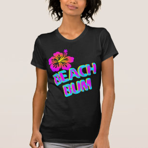 Camiseta Bum de playa diciendo Flor de Plumeria