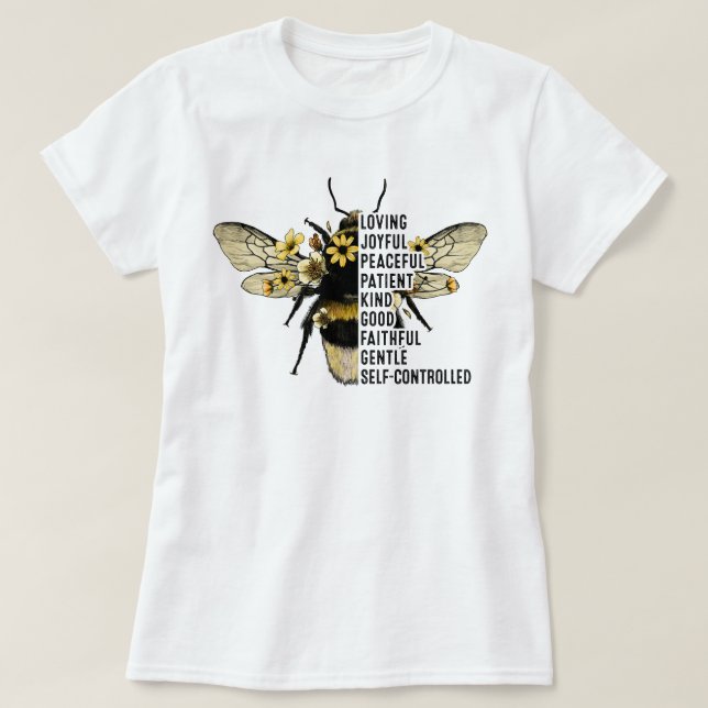 Camiseta Bumble Bee, Bee Day Shirt, Beekeeper, Bee Kind (Diseño del anverso)
