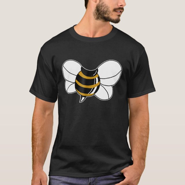 Camiseta Bumble Bee Costume Beekeeper Halloween (Anverso)