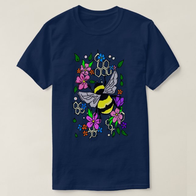 Camiseta Bumble Bee Love (Diseño del anverso)