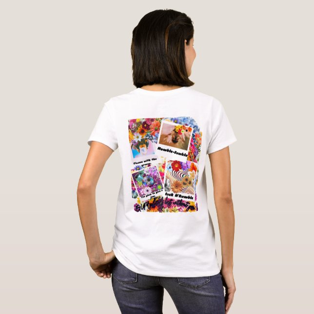 Camiseta "Bumble-Gum" de un poste (Reverso completo)