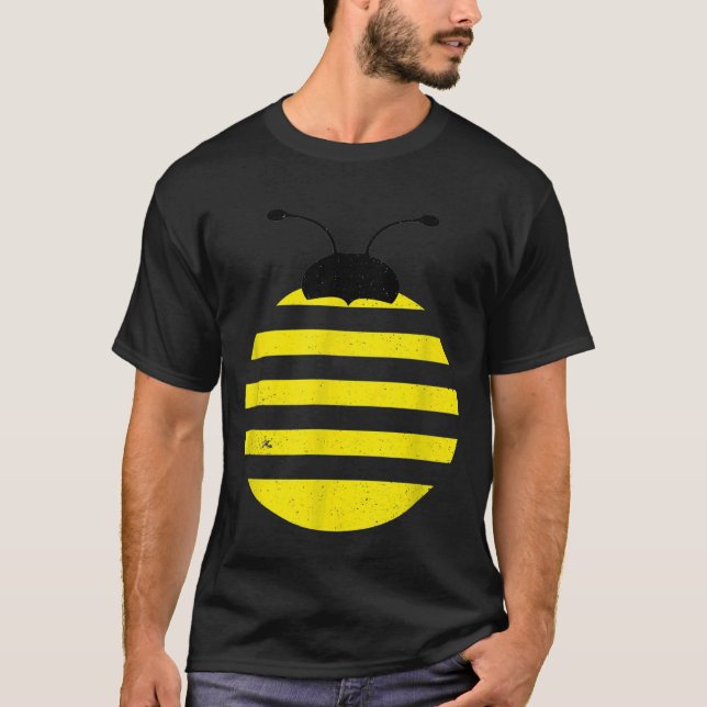 Camiseta Bumblebee Costume   Halloween Bee Tee 1 (Anverso)