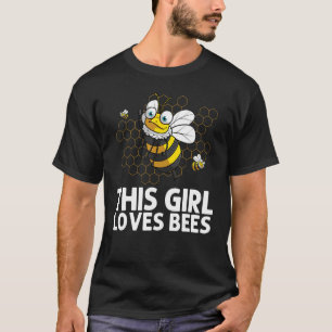 Camiseta Bumblebee Para Chicas Niños Abeja Abeja