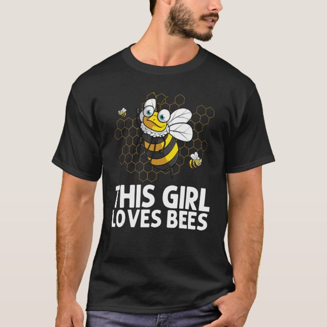 Camiseta Bumblebee Para Chicas Niños Abeja Abeja (Anverso)