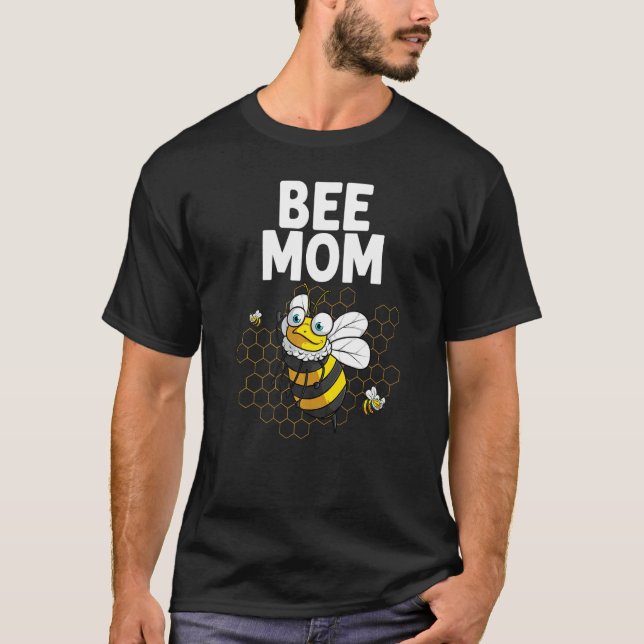 Camiseta Bumblebee Para Mamá Abuela Beekeeper Honeybee (Anverso)