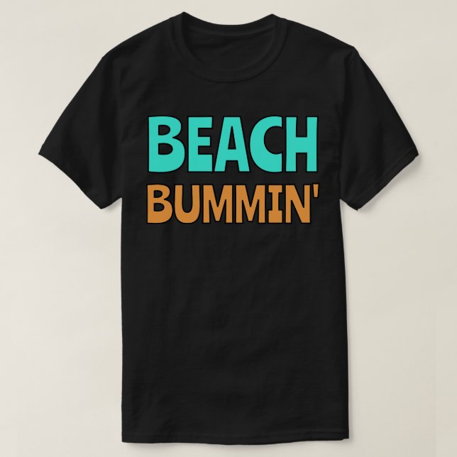 Camiseta Bummin de playa (Diseño del anverso)