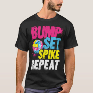 Camiseta Bump Set Spike Repeat