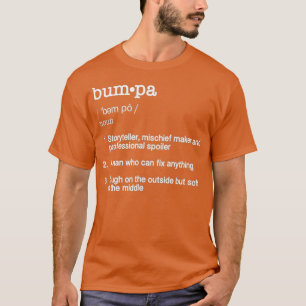 Camiseta Bumpa Definition TFathers Day Gift Tee