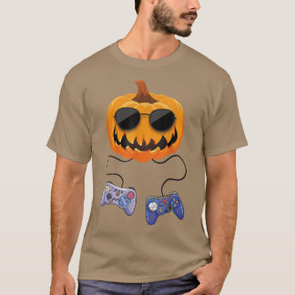 Camiseta Bumpkin JackOLantern Video Game Controller Hallowe