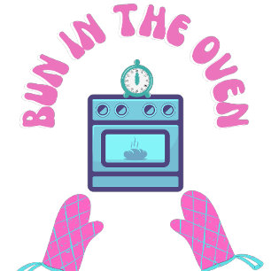 Camiseta Bun En Las Madres Embarazadas De Horno