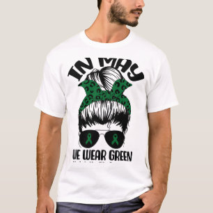 Camiseta Bun En Mayo Usamos Conciencia Verde Sobre La Salud