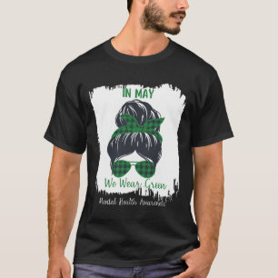 Camiseta Bun En Mayo Usamos Conciencia Verde Sobre La Salud