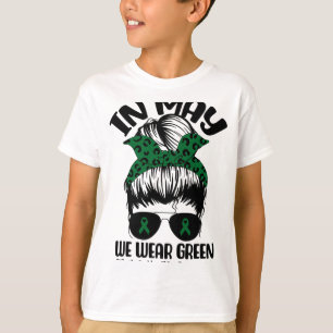 Camiseta Bun En Mayo Usamos Conciencia Verde Sobre La Salud