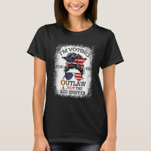 Camiseta Bun, estoy votando por el ilegal, no por el chico 