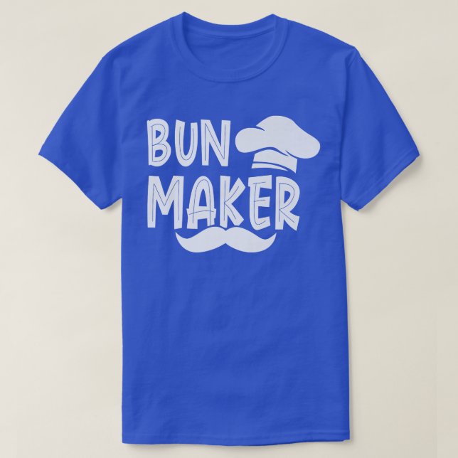 Camiseta Bun Maker Bun Baker Pregnancy Announcement Baby Re (Diseño del anverso)