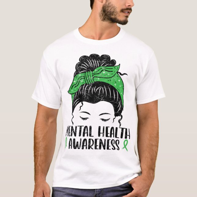 Camiseta Bun Mental Health Gift Mental Health Awareness (Anverso)