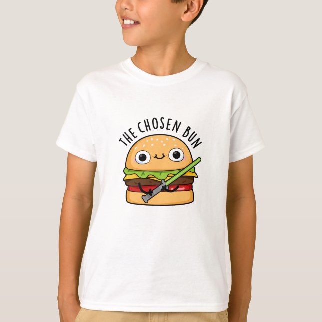 Camiseta Bun Pun, guerrero de la comida más divertido (Anverso)