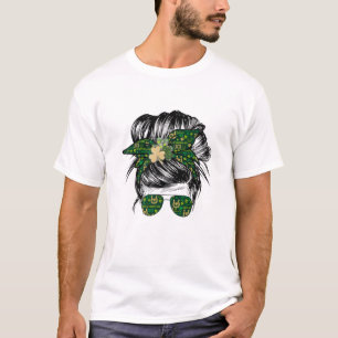 Camiseta Bun Shamrock Irish Leprechaun S