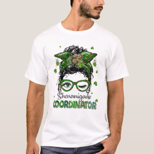Camiseta Bun Shenanigans Coo, un desordenado leopardo del d