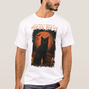 Camiseta Bunch of Hocus Pocus Black Cat Halloween