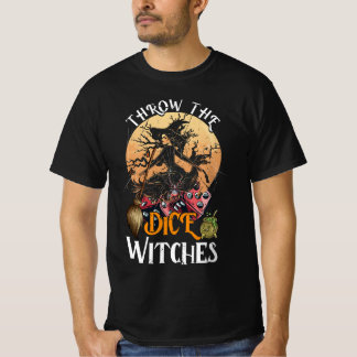 Camiseta Bunco arroja las brujas de los dados Bunco Game Lo