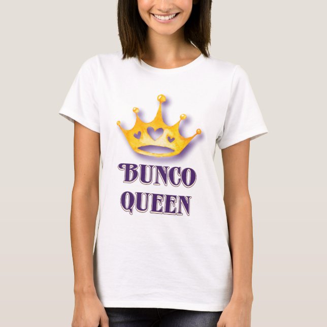 Camiseta Bunco Player Bunco Queen (Anverso)