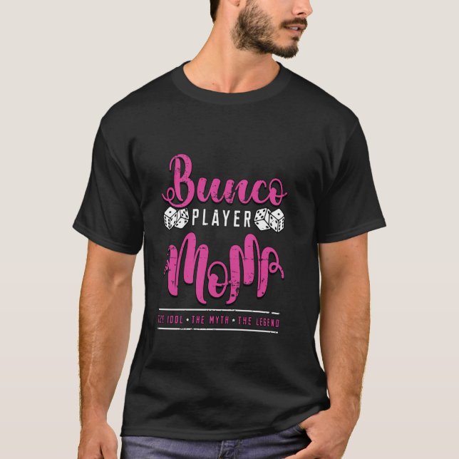 Camiseta Bunco Player Mom The Idol The Mygame Night Bunc (Anverso)