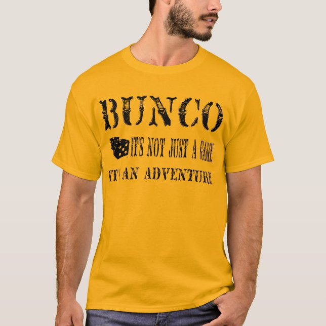 Camiseta bunco su no apenas un juego (Anverso)