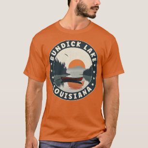 Camiseta Bundick Lake Louisiana Sunset TShirt