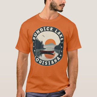 Camiseta Bundick Lake Louisiana Sunset TShirt