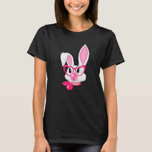 Camiseta Bungalow De Bubblegum Con Chica De Gafas Rosadas