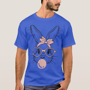 Camiseta Bungalow Face Glasses Bubble Gum Easter Day