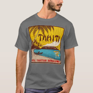 Camiseta Bungalows de Tahiti desaparecidos Viajes Equipaje