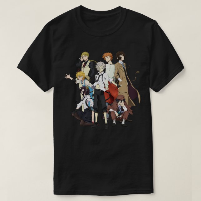Camiseta Bungou Stray Dogs Wan 3 (Diseño del anverso)