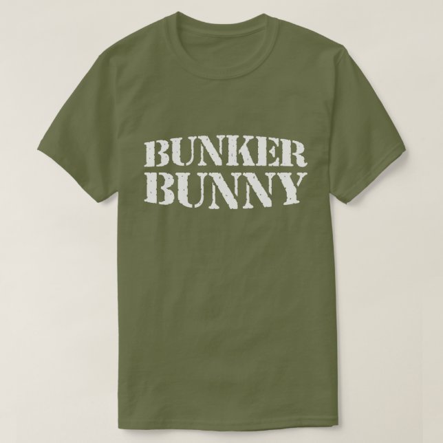 CAMISETA BUNKER BUNNY (Diseño del anverso)