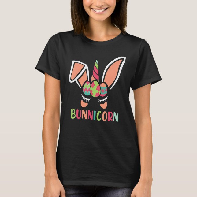 Camiseta Bunnicorn Funny Easter Outfit (Anverso)