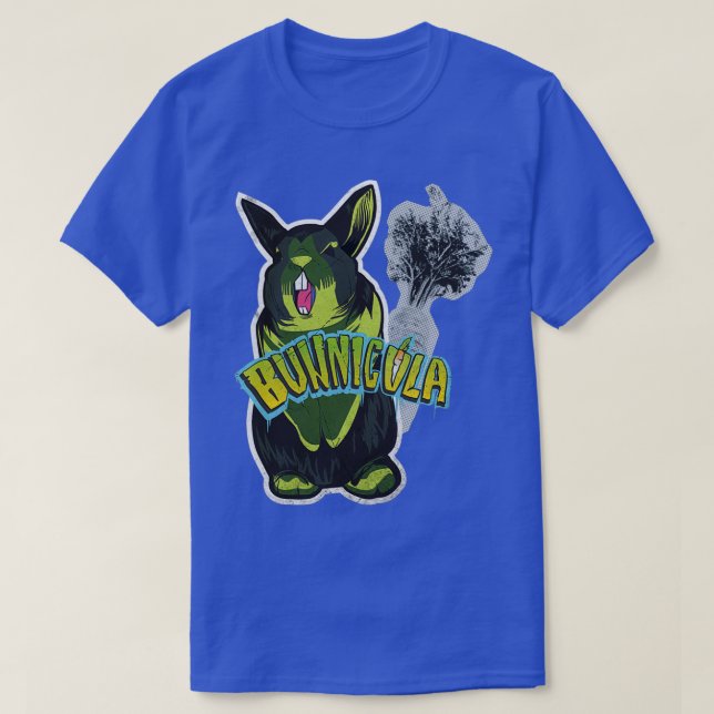 Camiseta Bunnicula Baseball Sleeve (Diseño del anverso)