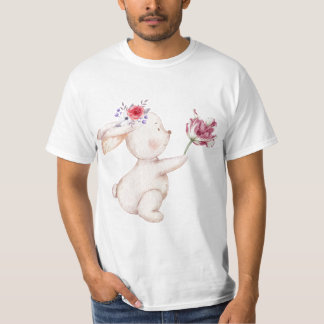 Camiseta Bunnie Give Flowers T-Shirt