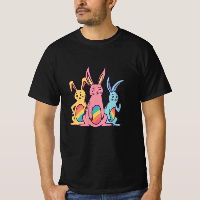 CAMISETA BUNNIES DE RAINBOW (Anverso)