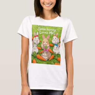 Camiseta Bunnies y zanjas de Pascua