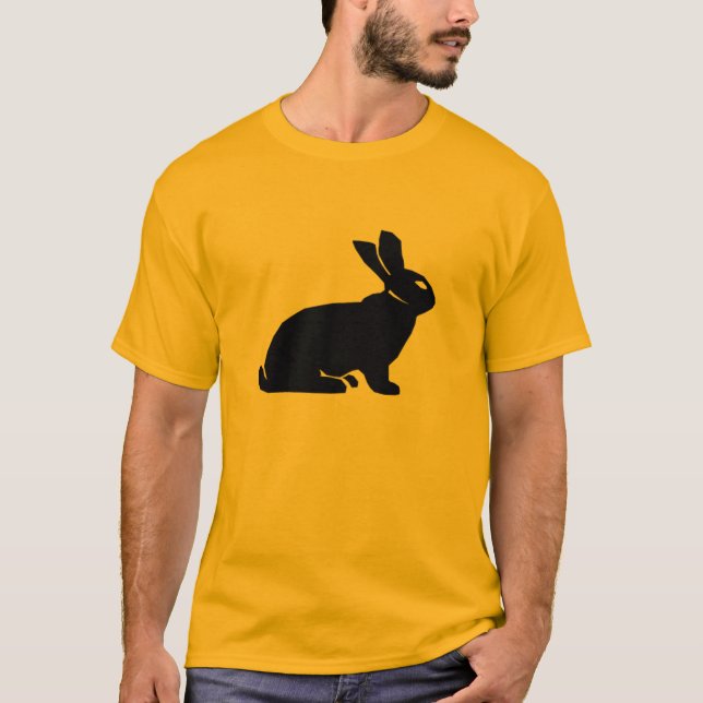 Camiseta Bunny amarillo / Naranja (Anverso)