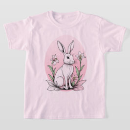 Camiseta Bunny and Lilies